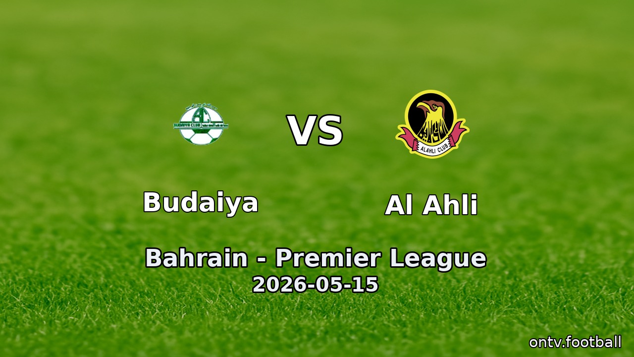 Budaiya vs Al Ahli