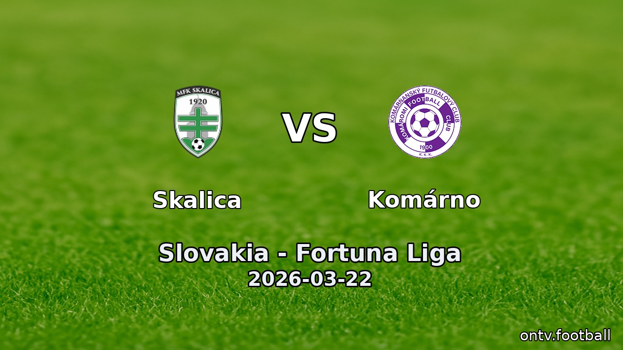 Skalica vs Komárno
