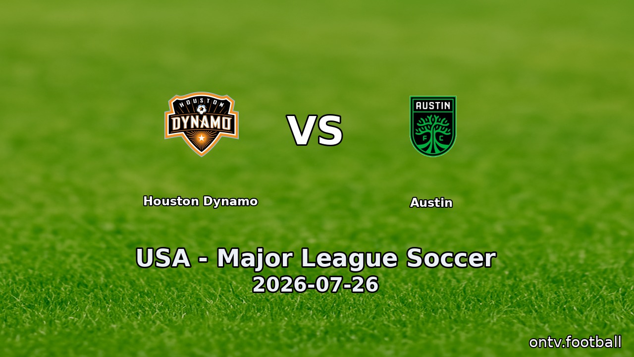 Houston Dynamo vs Austin