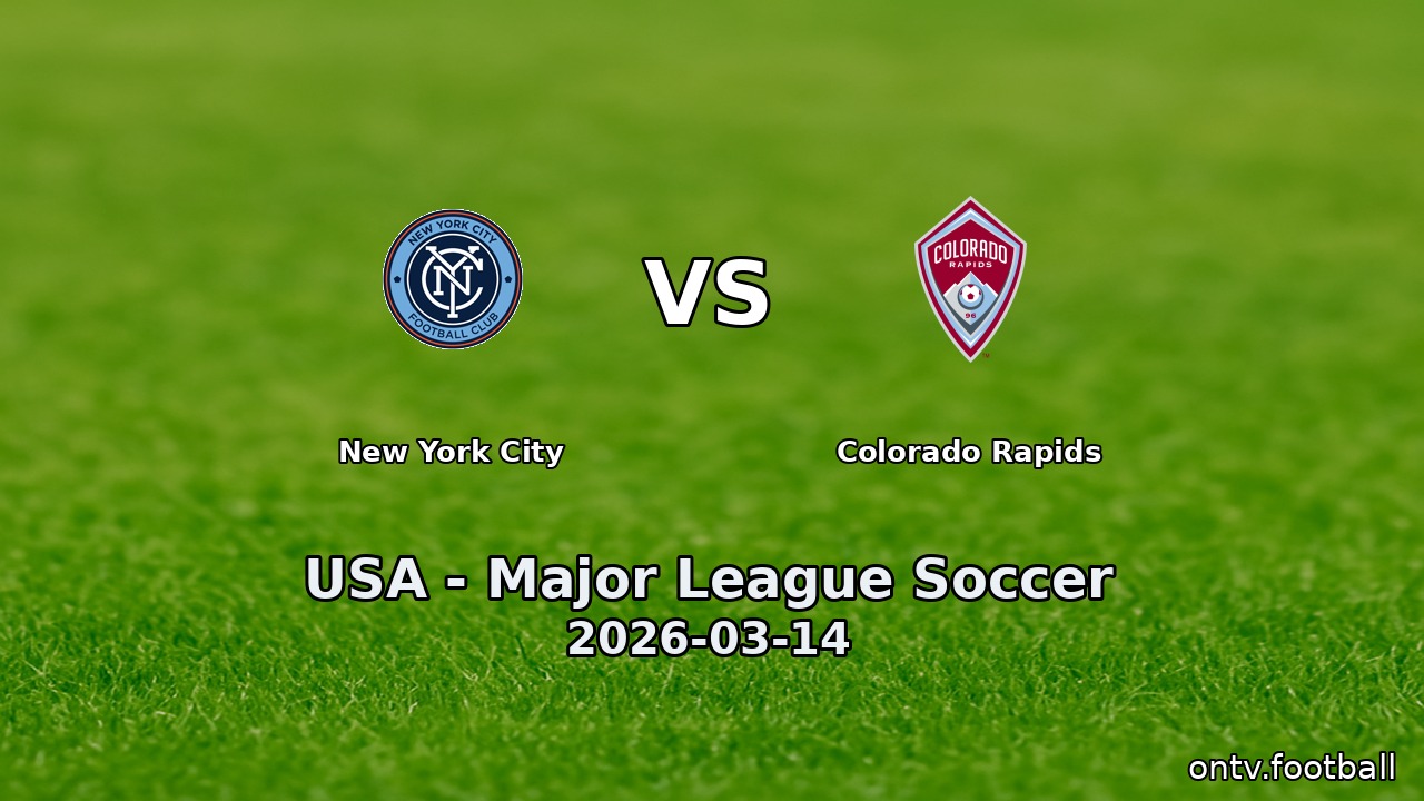 New York City vs Colorado Rapids