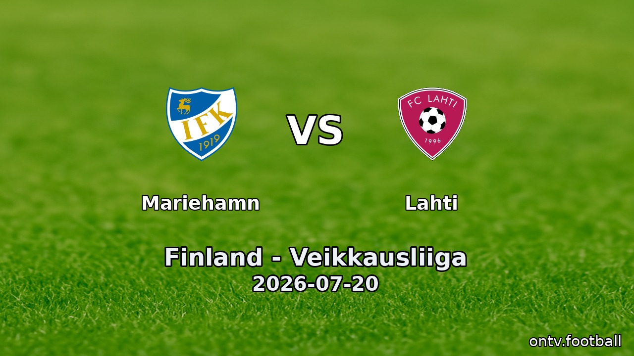 Mariehamn vs Lahti