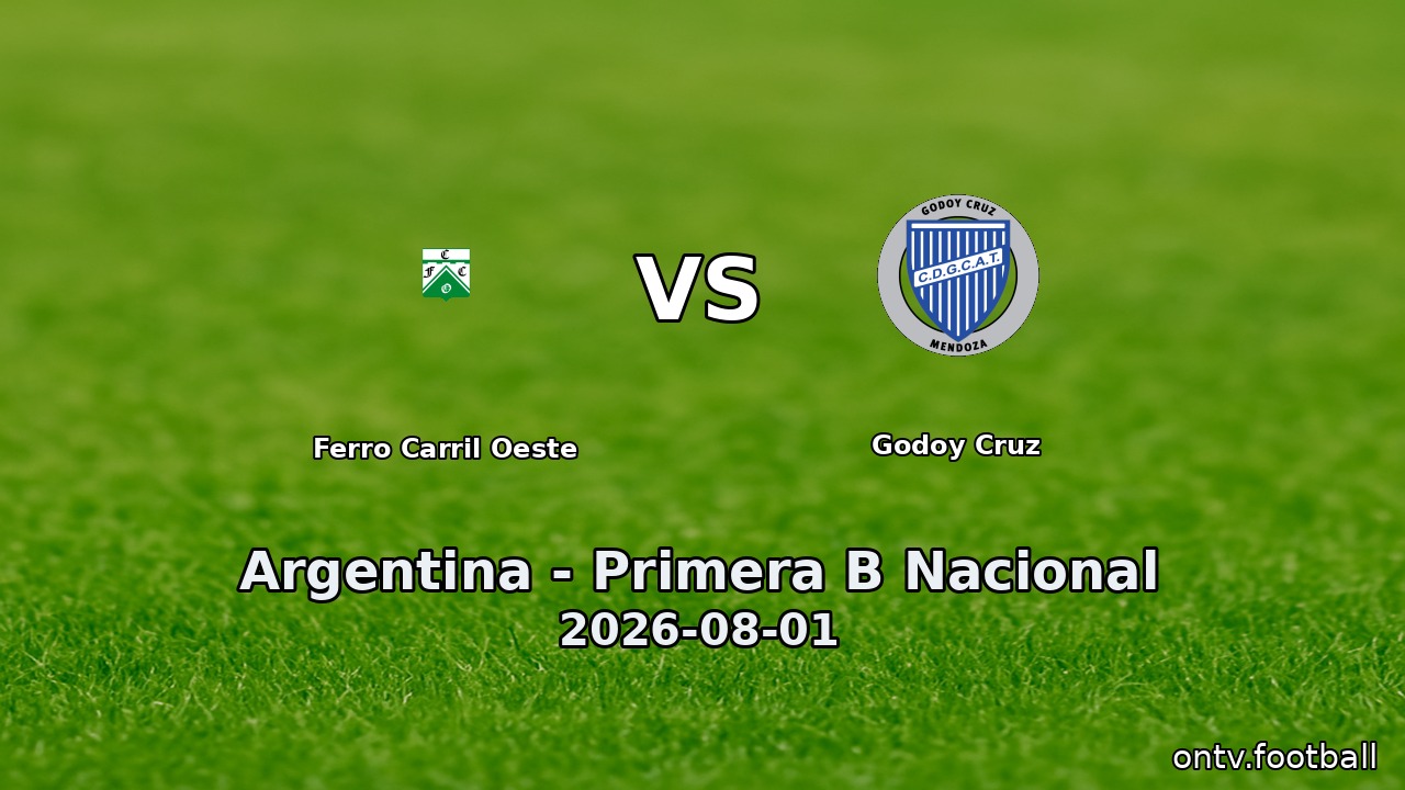 Ferro Carril Oeste vs Godoy Cruz