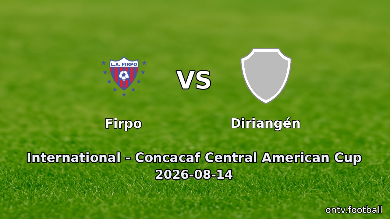 Firpo vs Diriangén