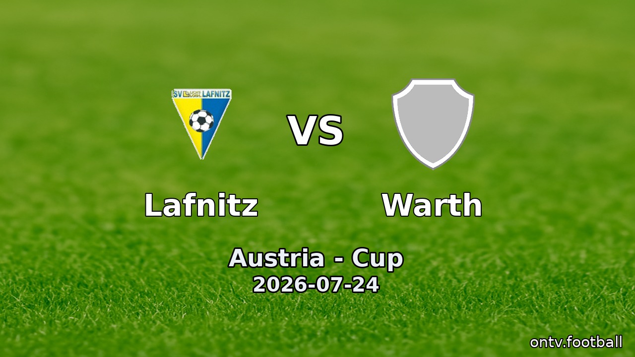 Lafnitz vs Warth
