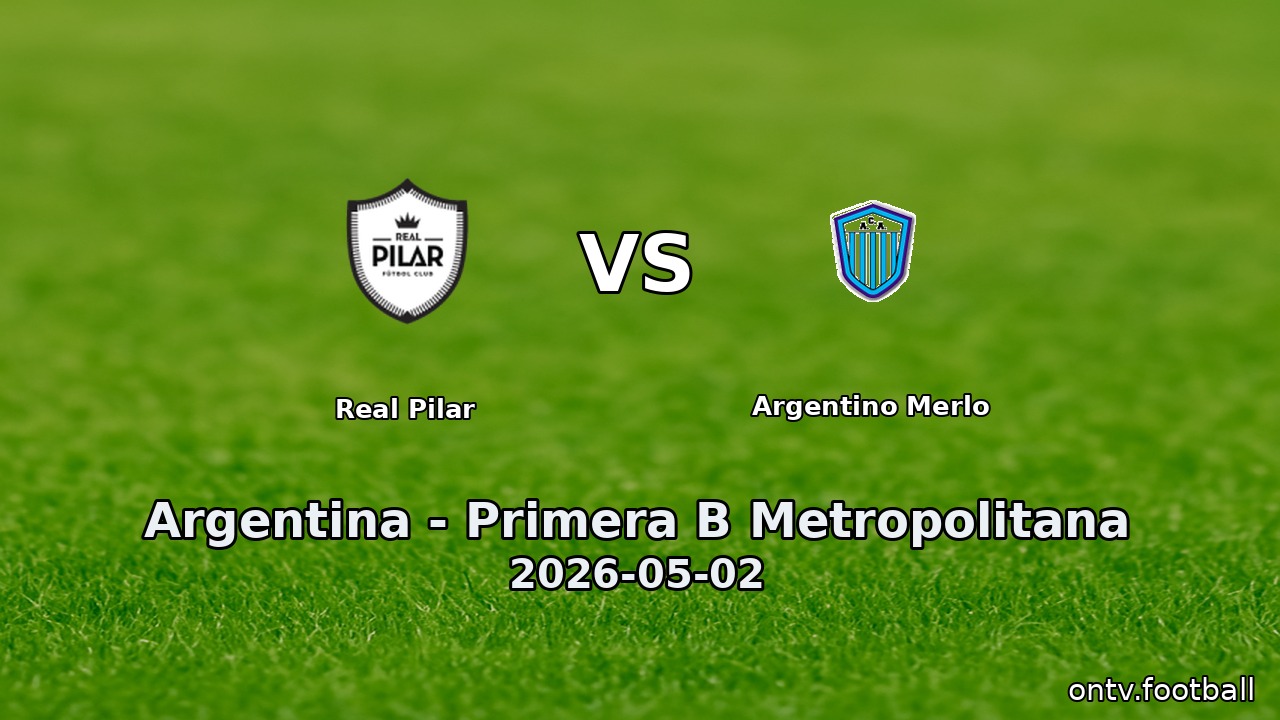 Real Pilar vs Argentino Merlo