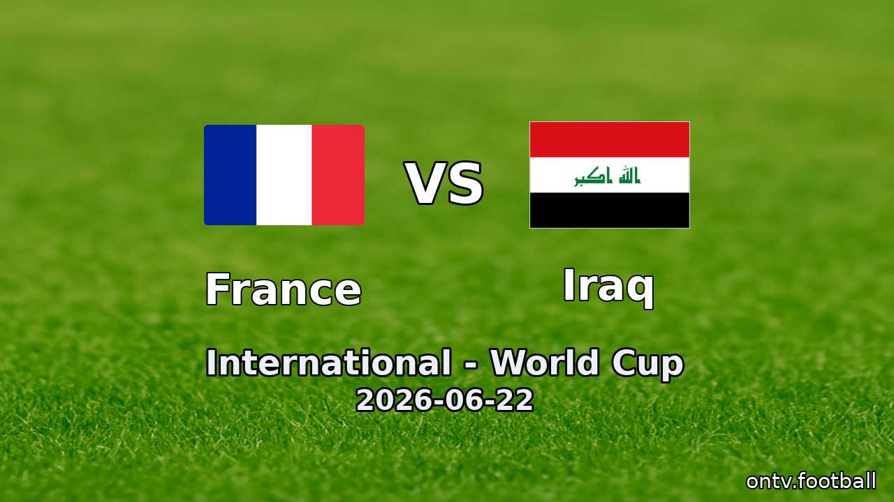France vs Iraq