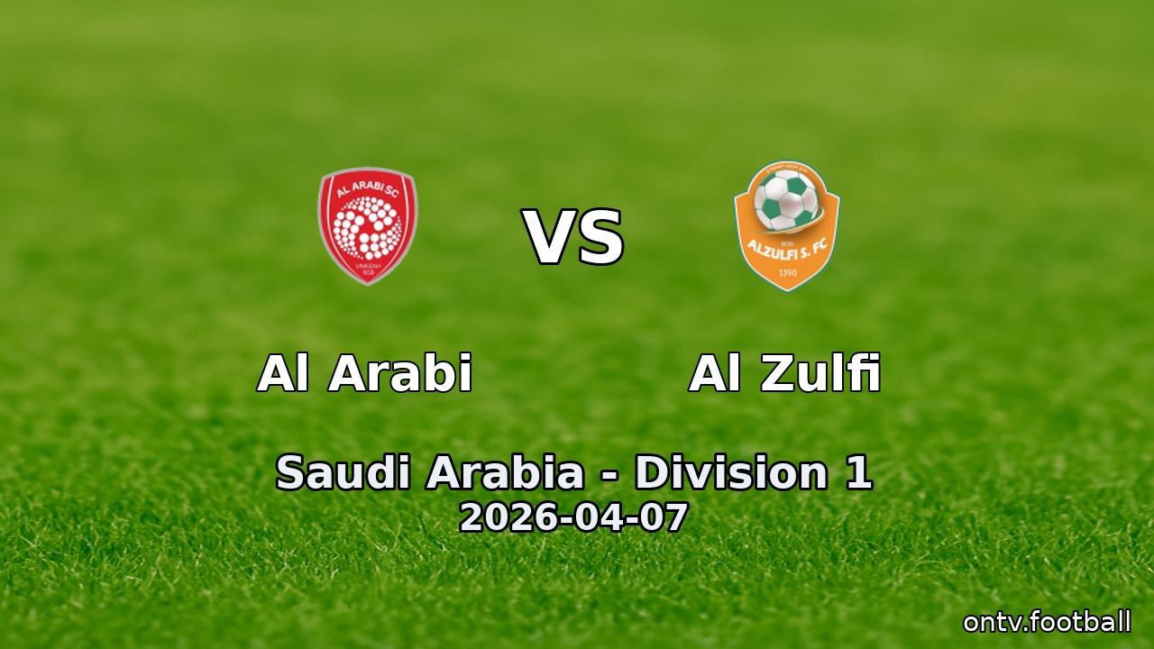 Al Arabi vs Al Zulfi