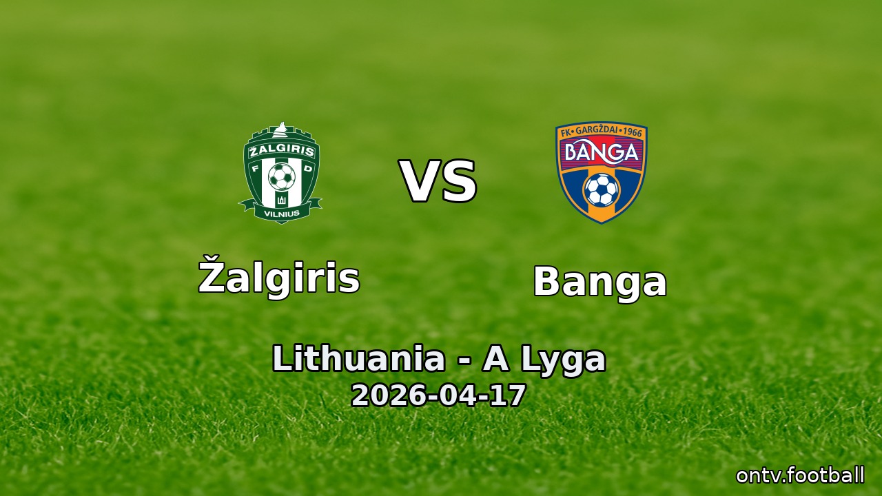 Žalgiris vs Banga