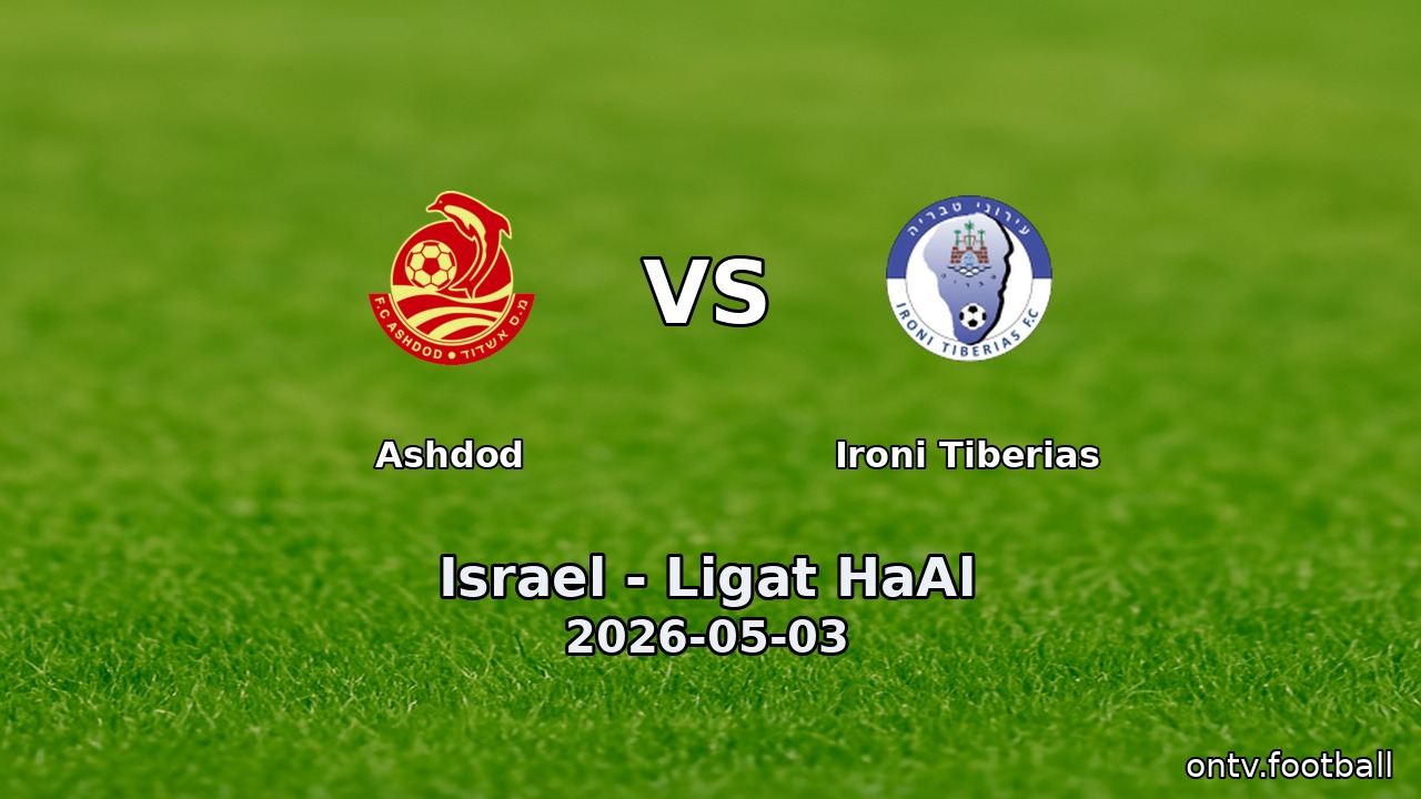 Ashdod vs Ironi Tiberias