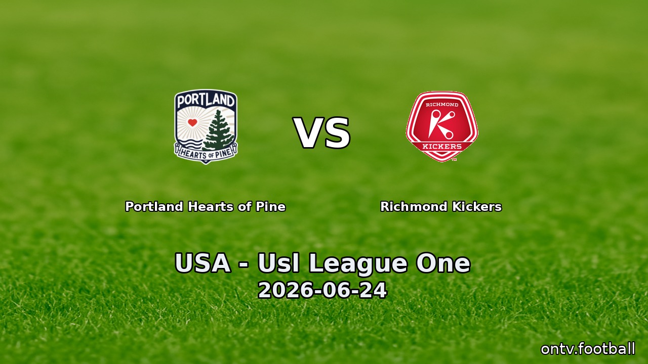 Portland Hearts of Pine vs Richmond Kickers