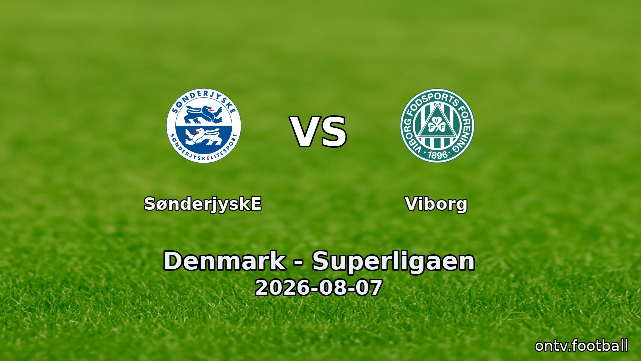 SønderjyskE vs Viborg