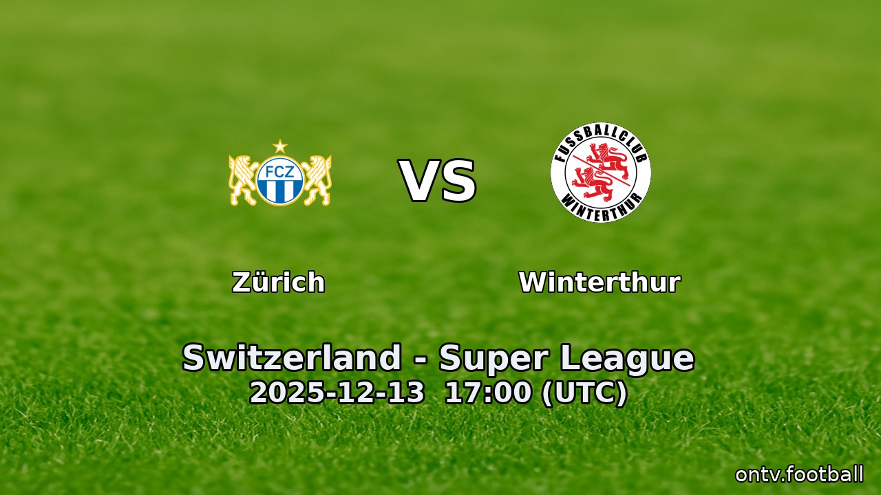 Zürich vs Winterthur