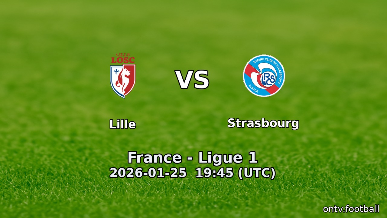 Lille vs Strasbourg