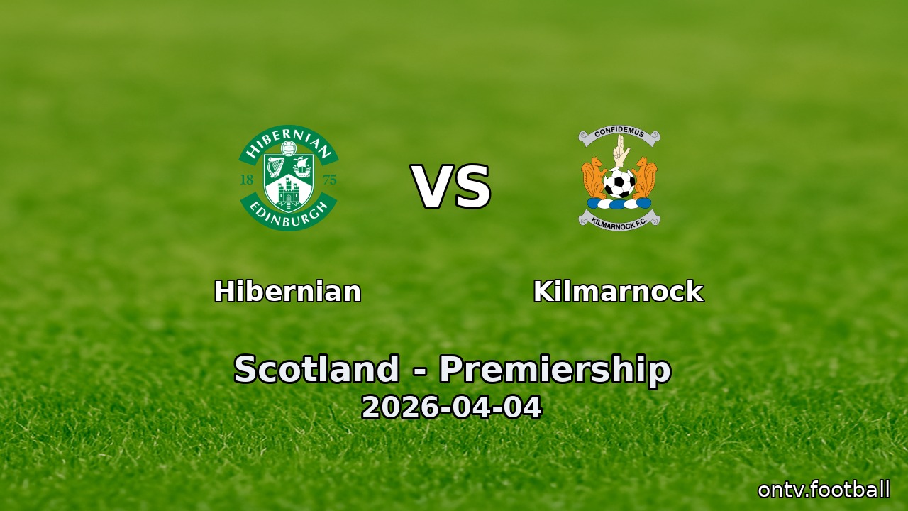 Hibernian vs Kilmarnock