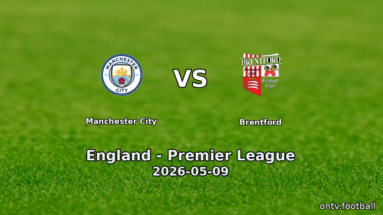 Manchester City vs Brentford