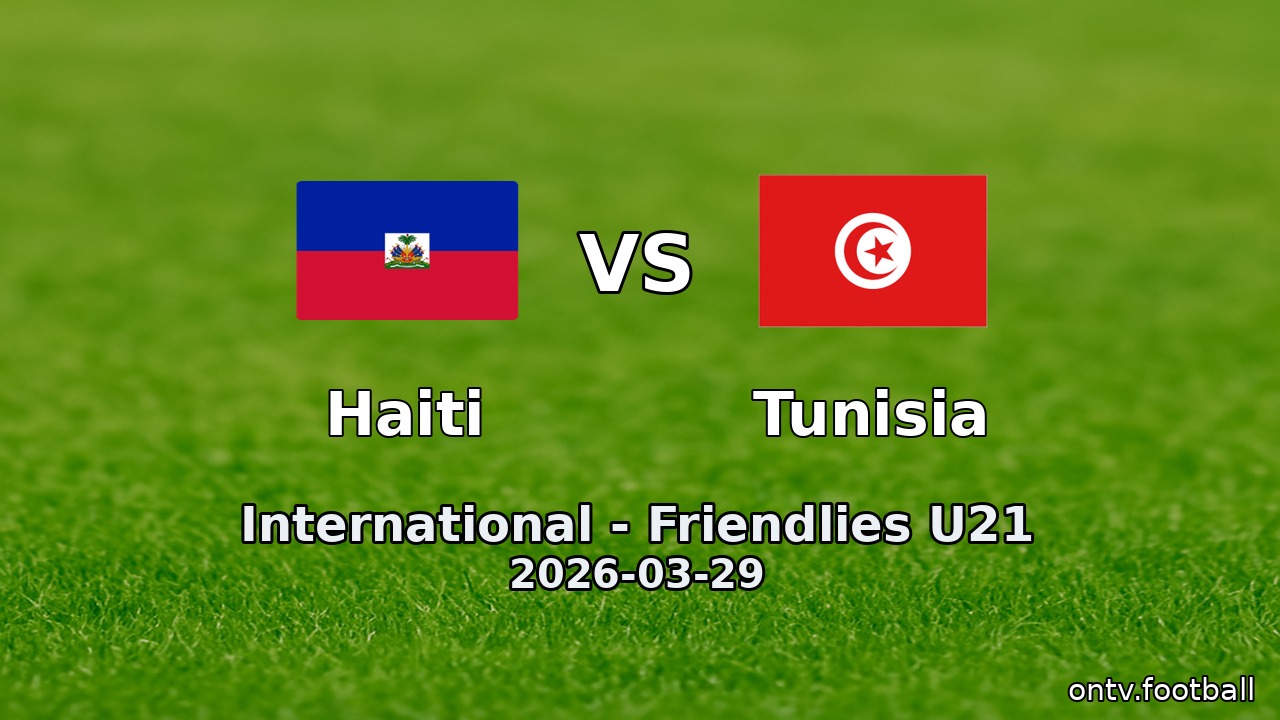 Haiti vs Tunisia