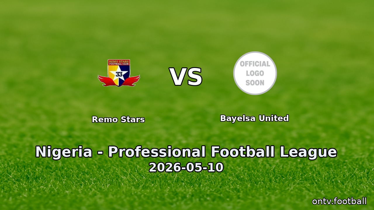 Remo Stars vs Bayelsa United