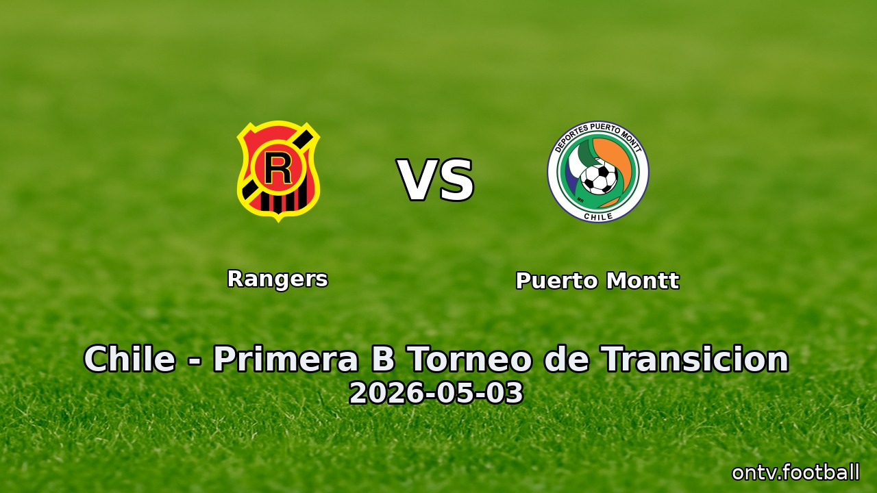 Rangers vs Puerto Montt