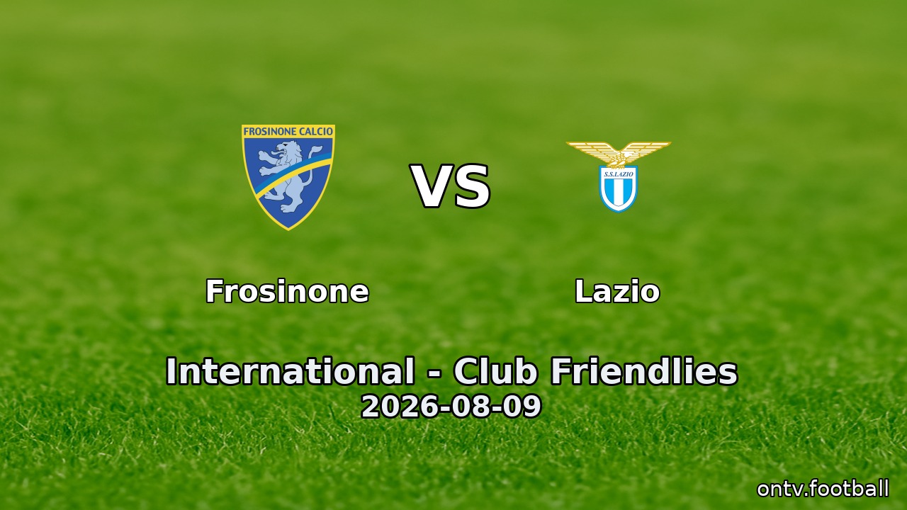 Frosinone vs Lazio