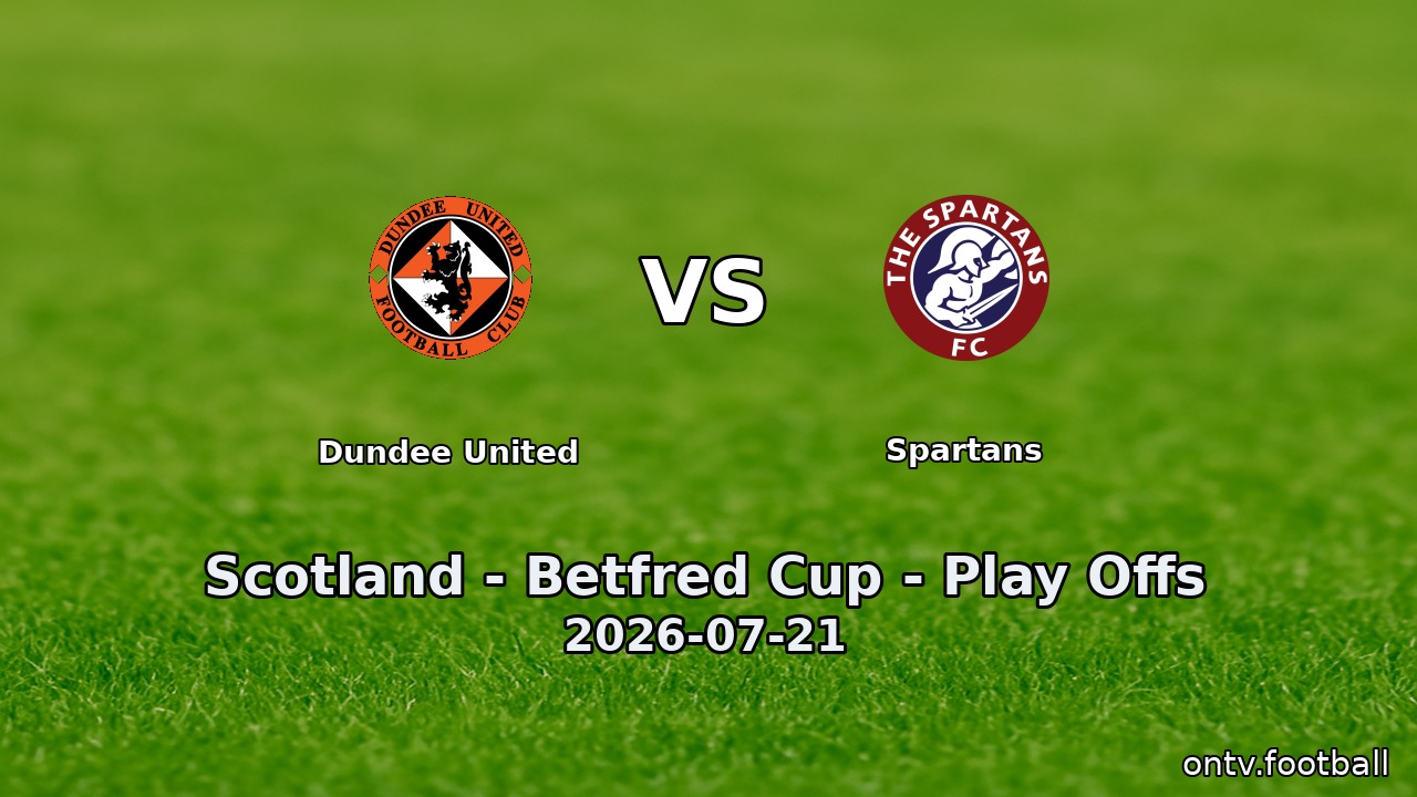 Dundee United vs Spartans