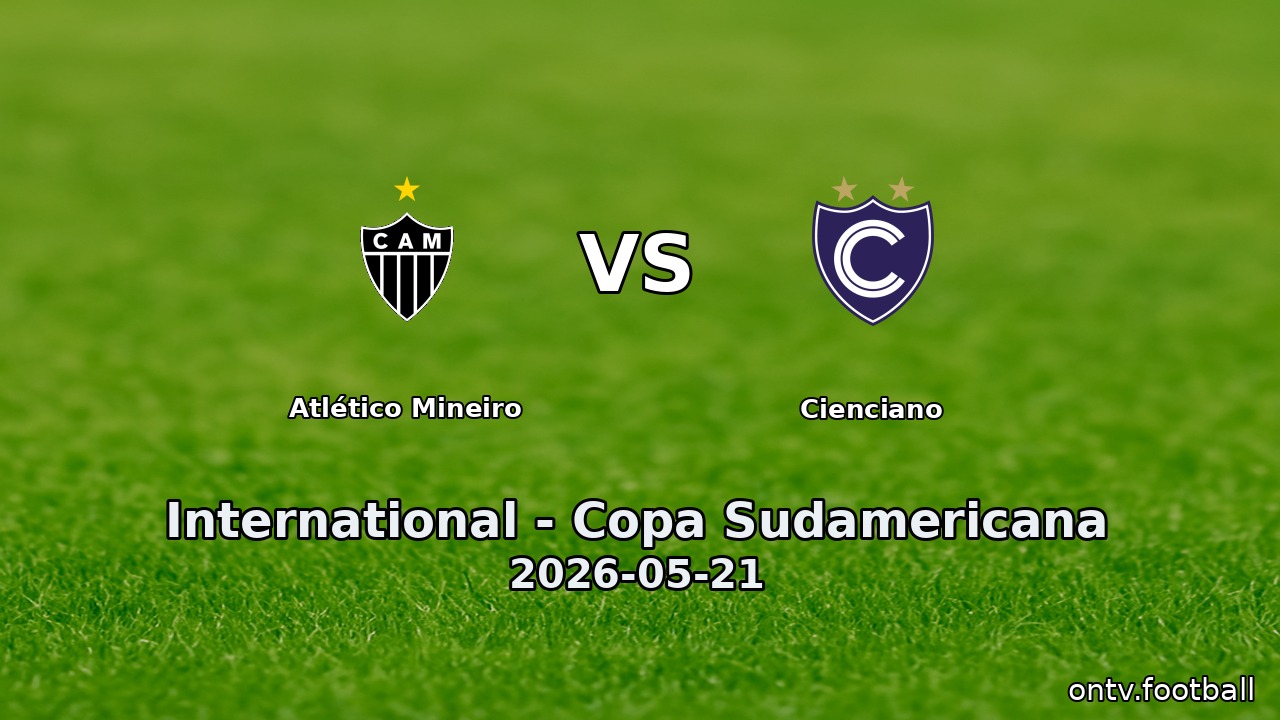 Atlético Mineiro vs Cienciano