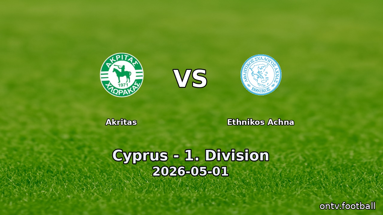 Akritas vs Ethnikos Achna