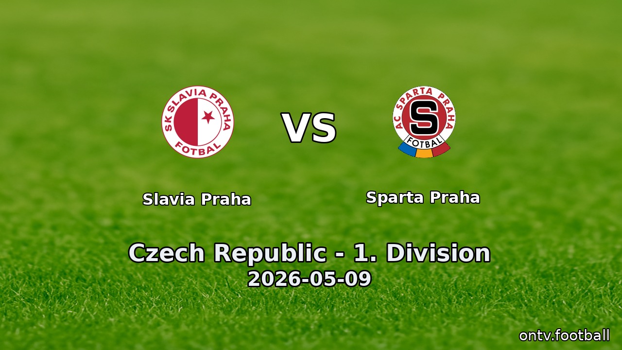 Slavia Praha vs Sparta Praha