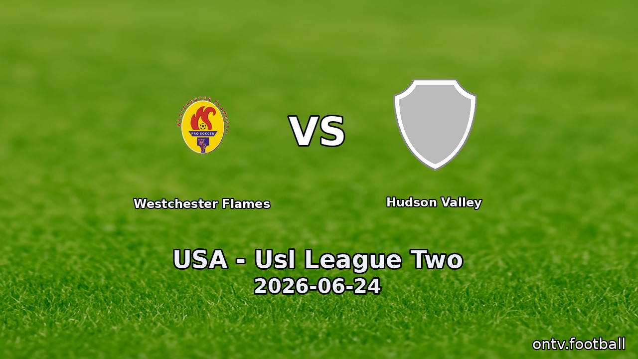 Westchester Flames vs Hudson Valley