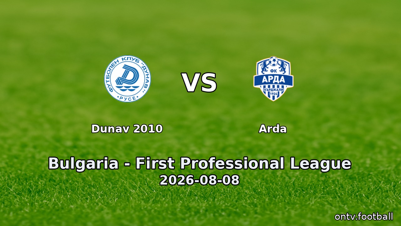 Dunav 2010 vs Arda