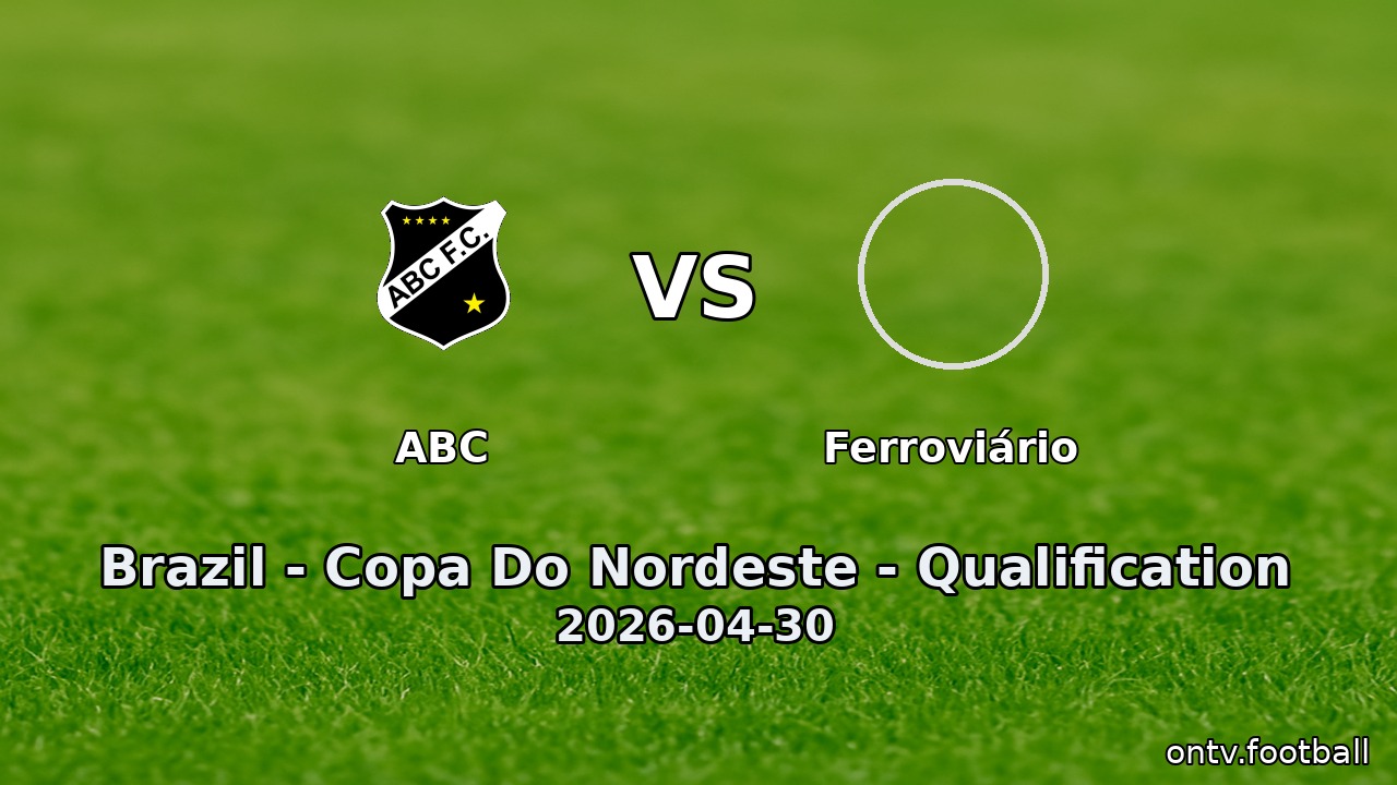 ABC vs Ferroviário