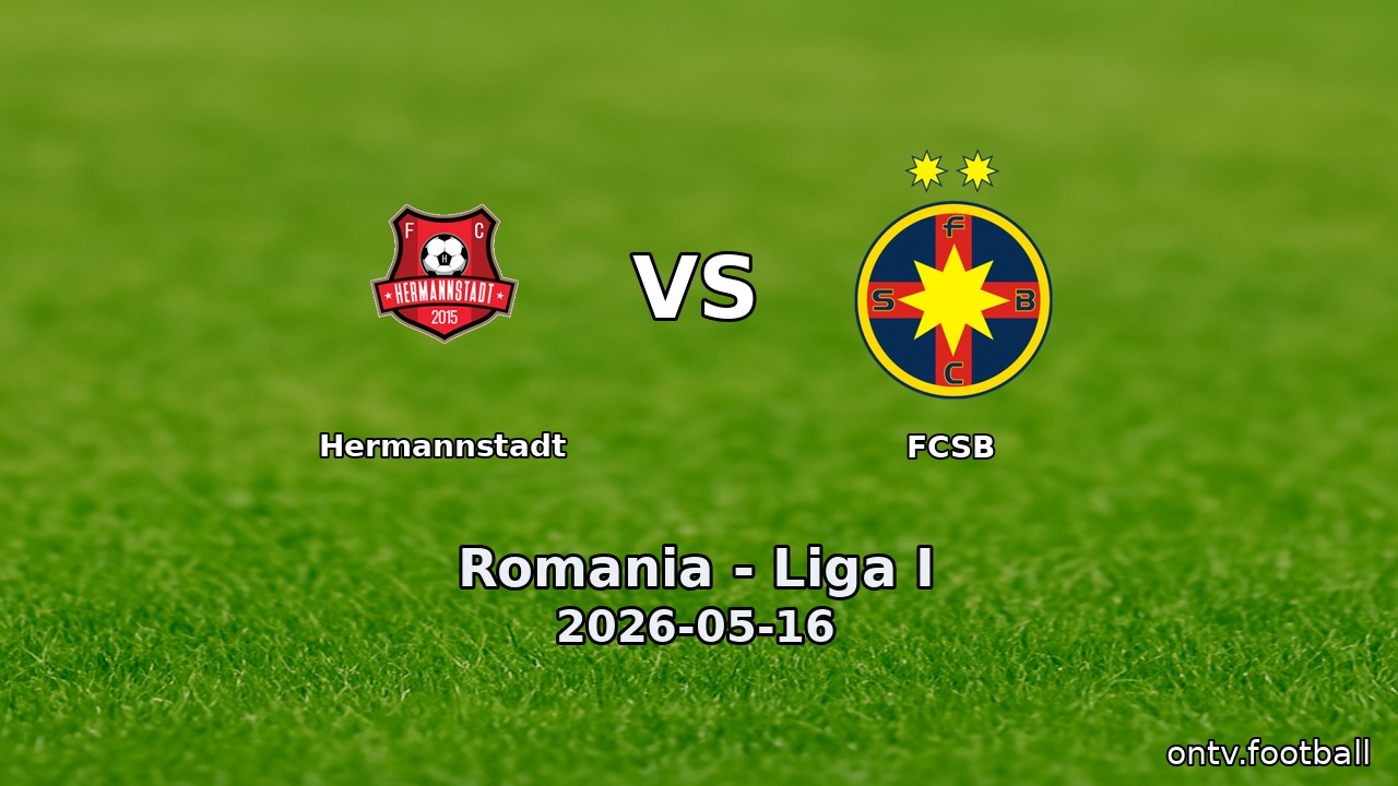 Hermannstadt vs FCSB