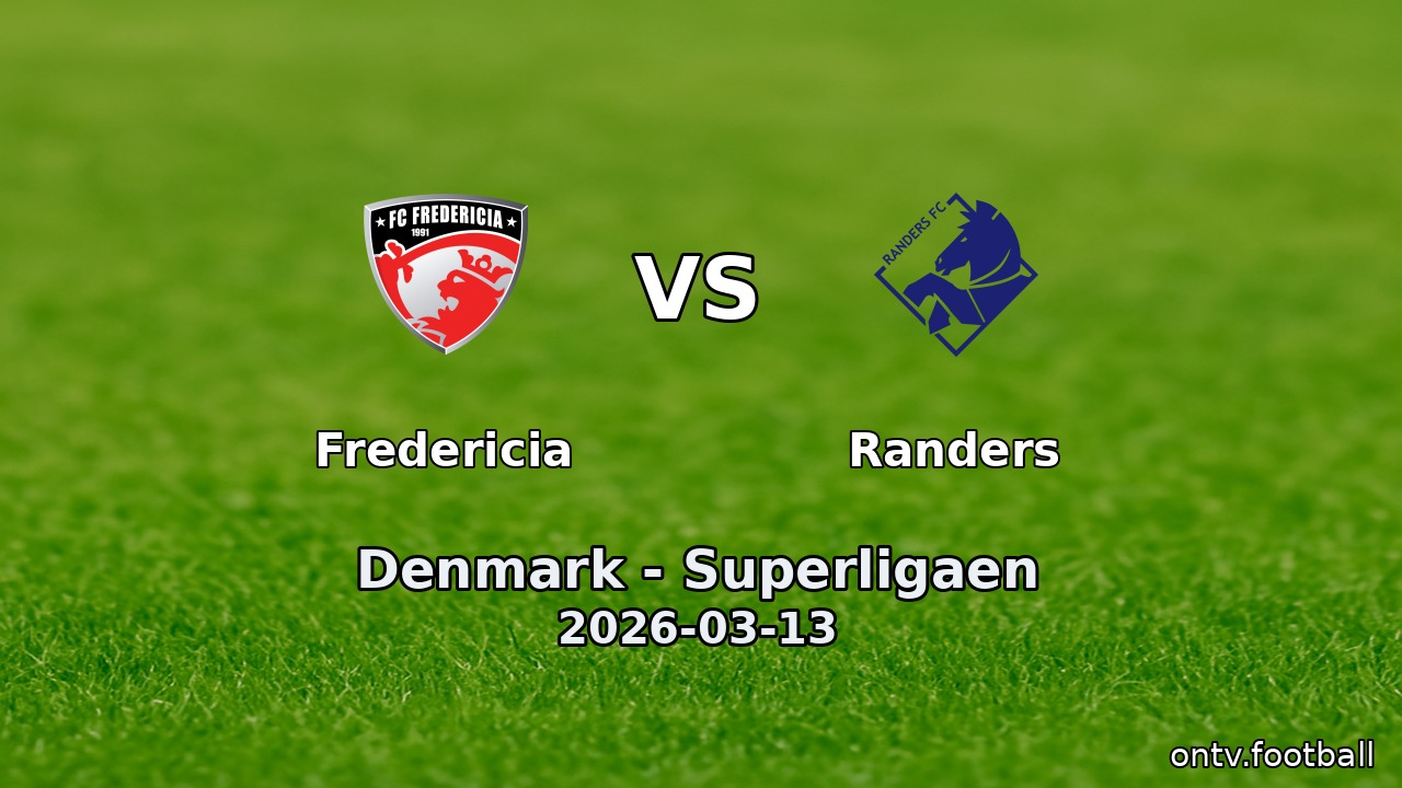 Fredericia vs Randers