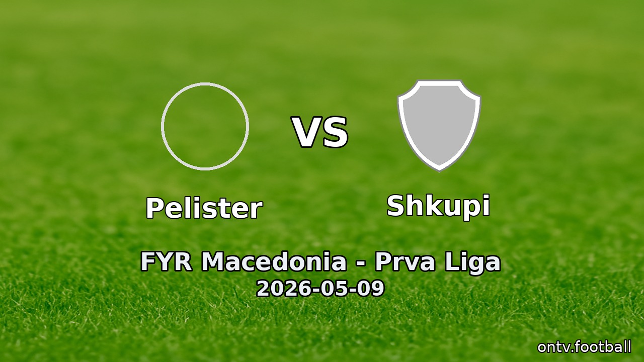Pelister vs Shkupi