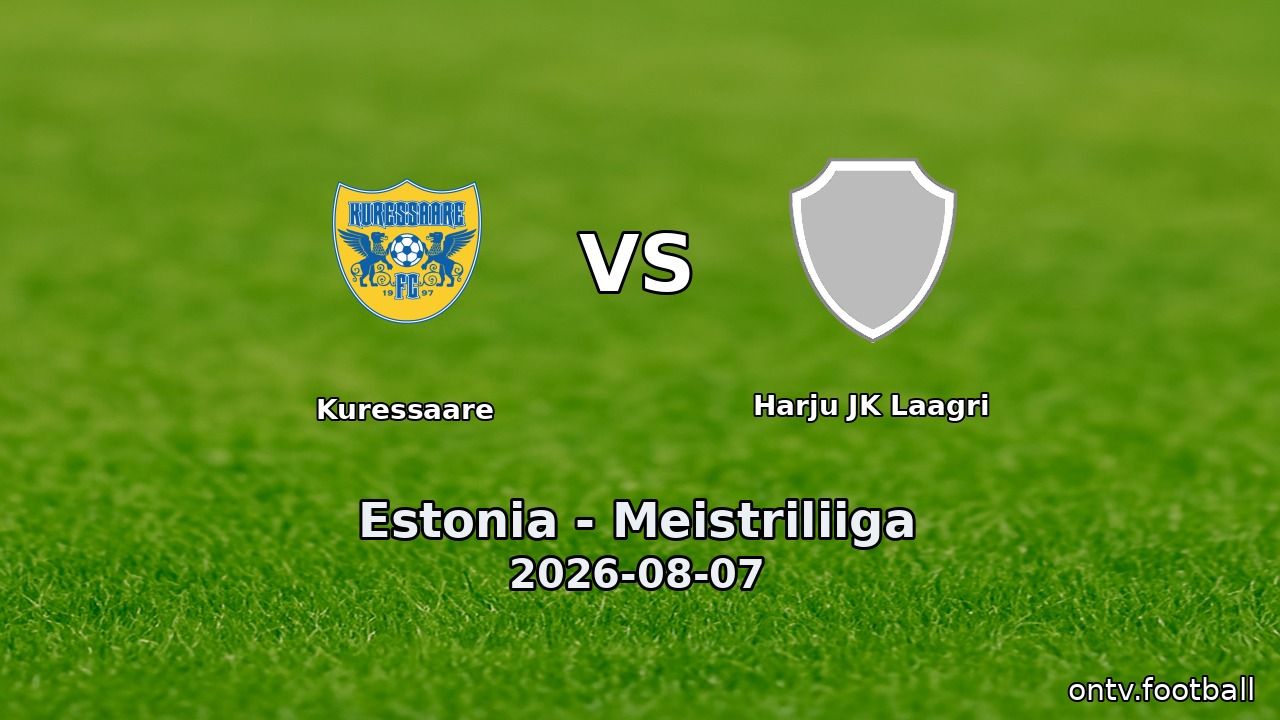 Kuressaare vs Harju JK Laagri