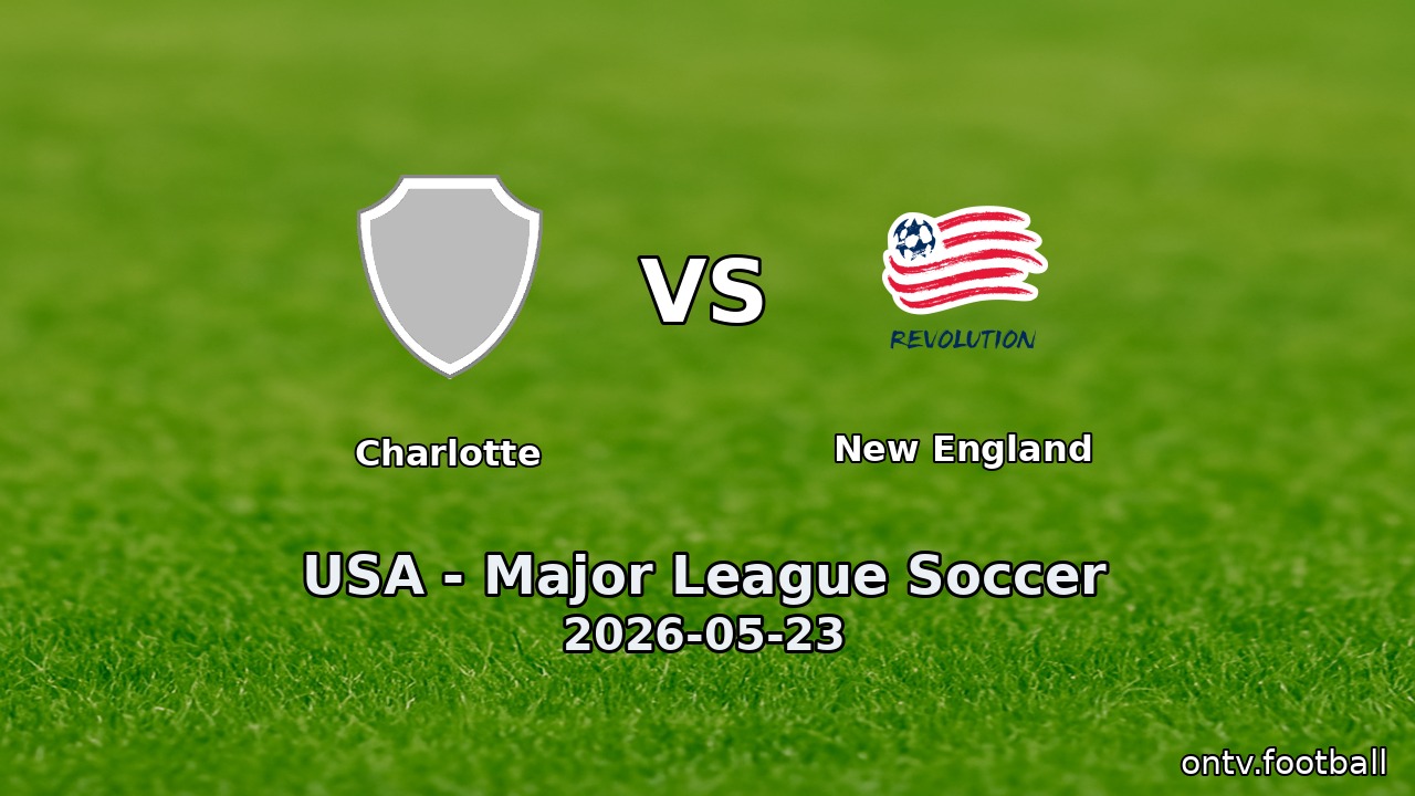 Charlotte vs New England