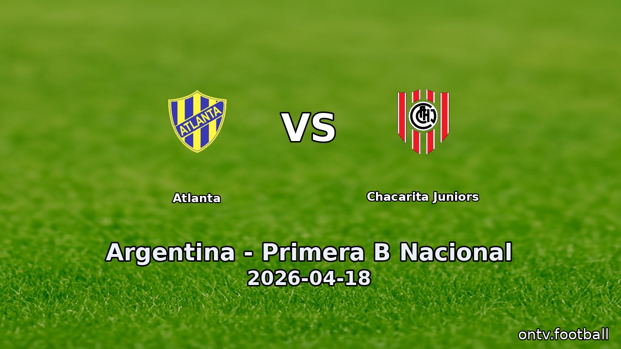Atlanta vs Chacarita Juniors