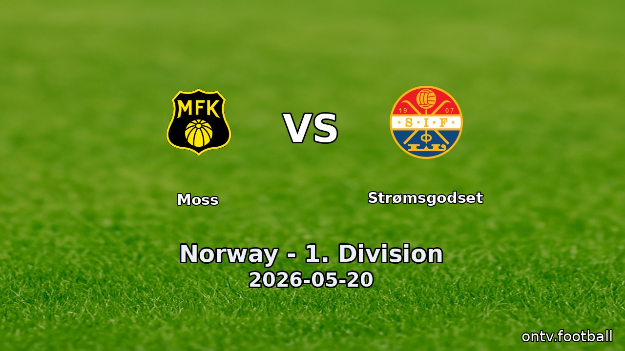 Moss vs Strømsgodset