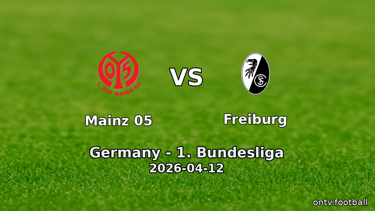 Mainz 05 vs Freiburg