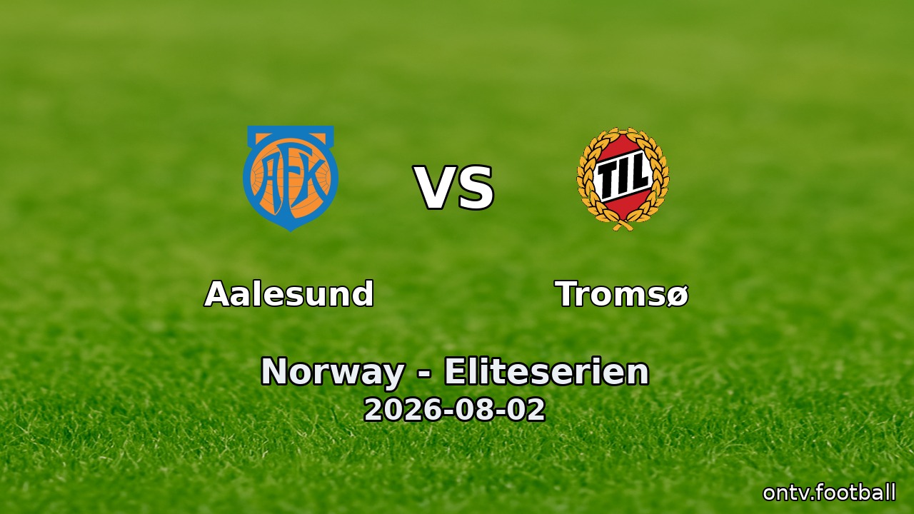 Aalesund vs Tromsø