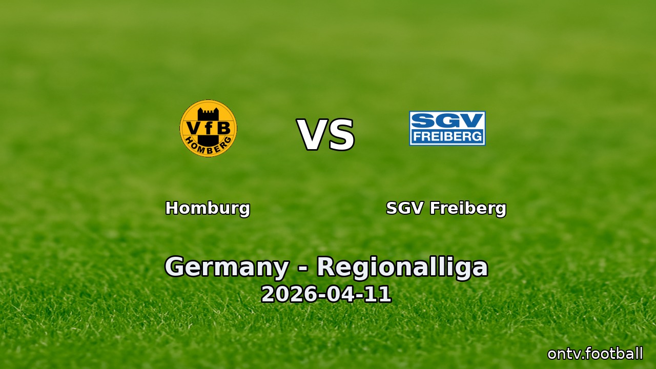 Homburg vs SGV Freiberg