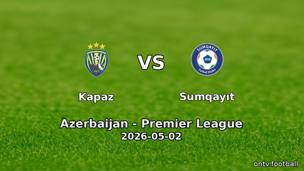 Kapaz vs Sumqayıt
