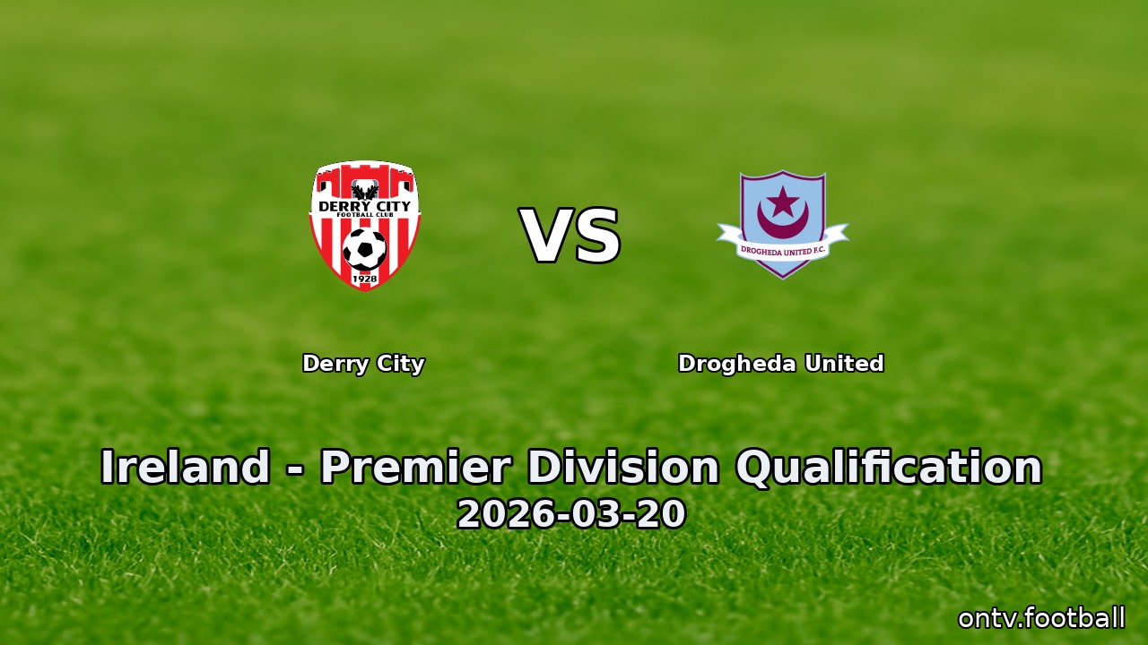 Derry City vs Drogheda United