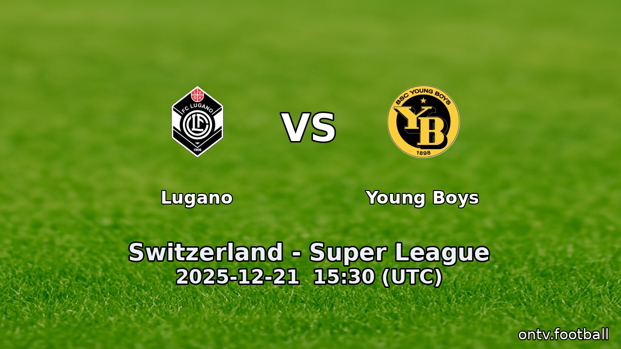 Lugano vs Young Boys
