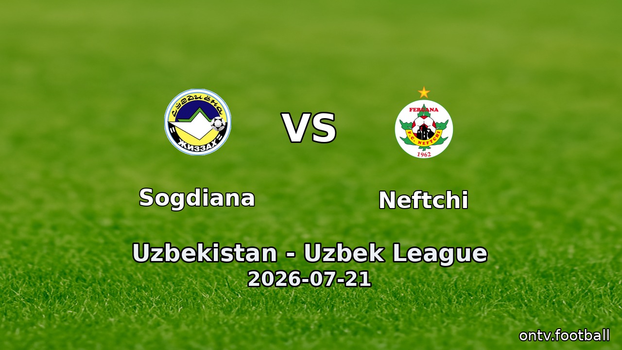 Sogdiana vs Neftchi
