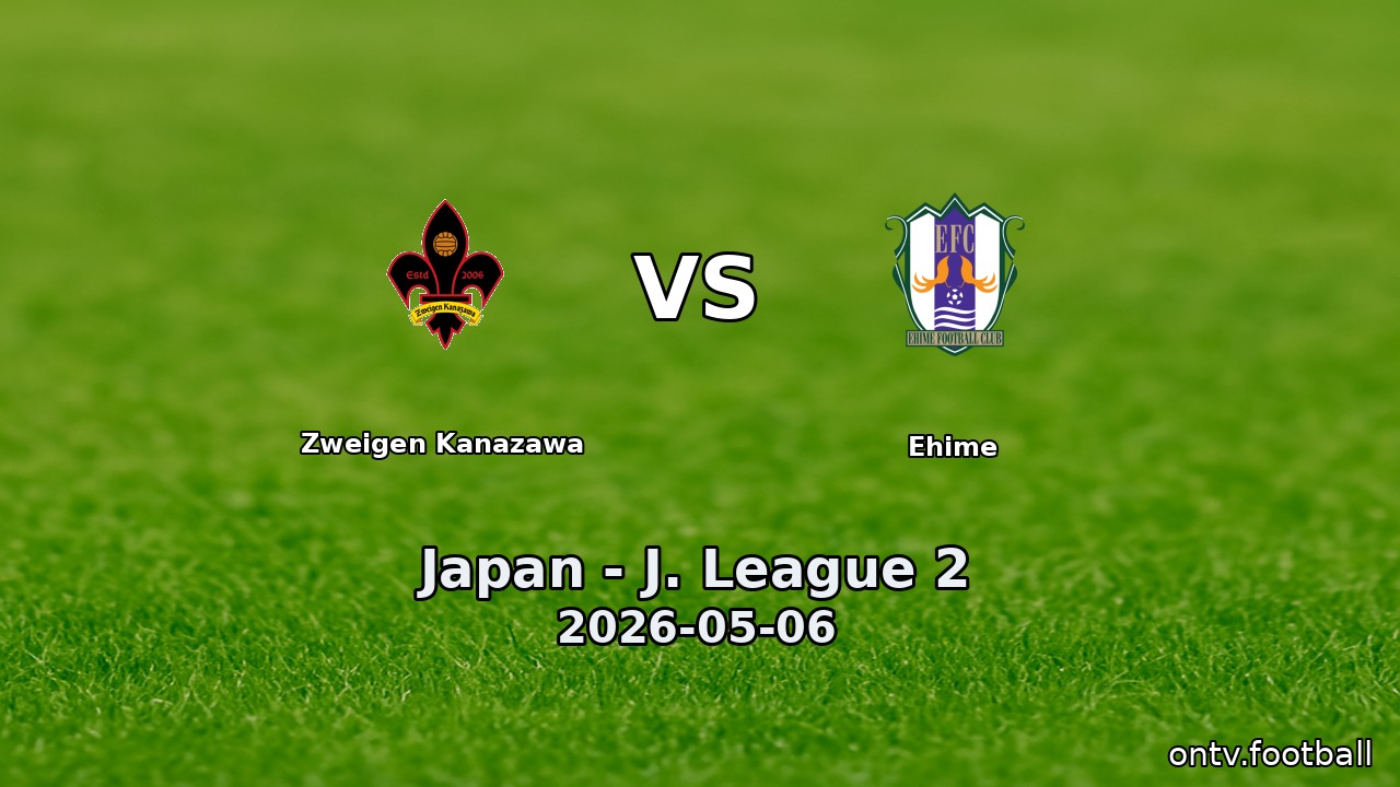 Zweigen Kanazawa vs Ehime