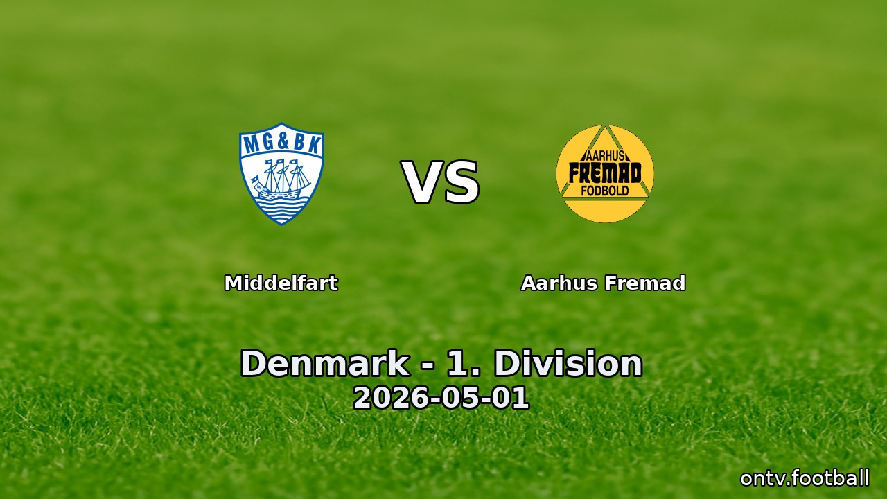 Middelfart vs Aarhus Fremad
