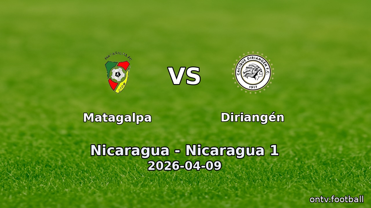 Matagalpa vs Diriangén
