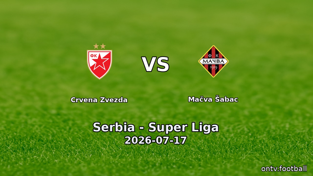 Crvena Zvezda vs Mačva Šabac