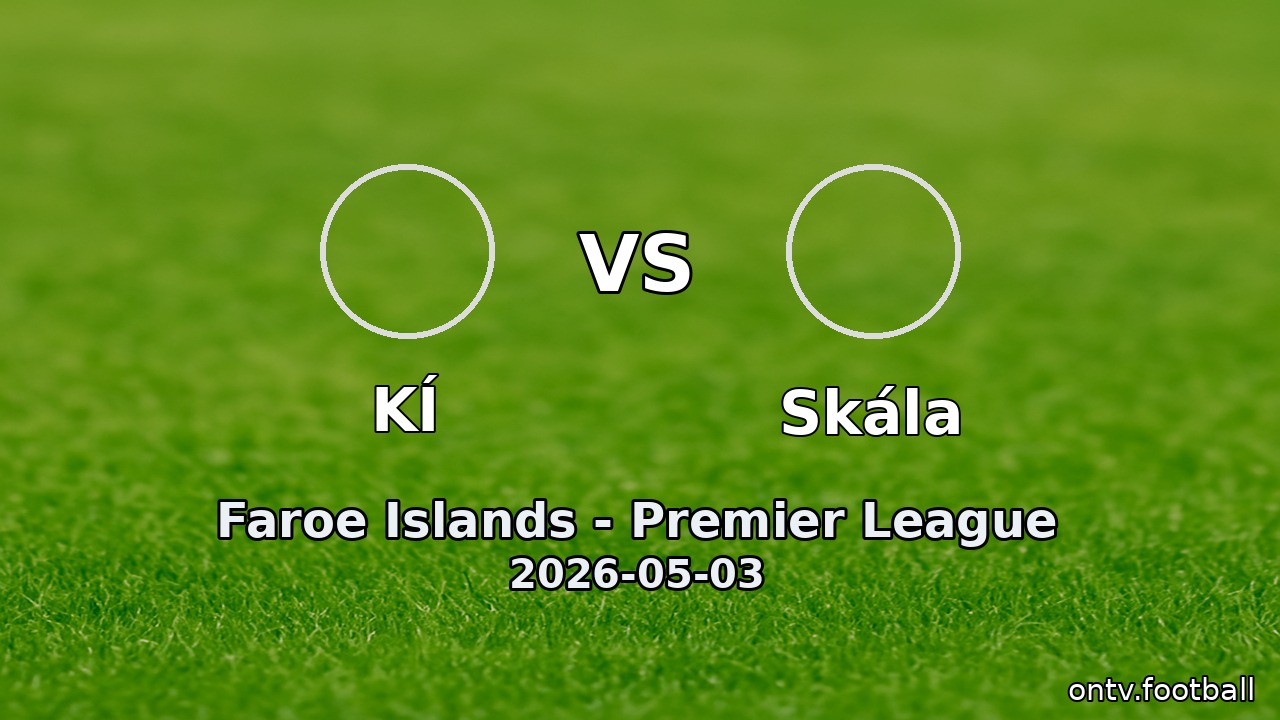 KÍ vs Skála
