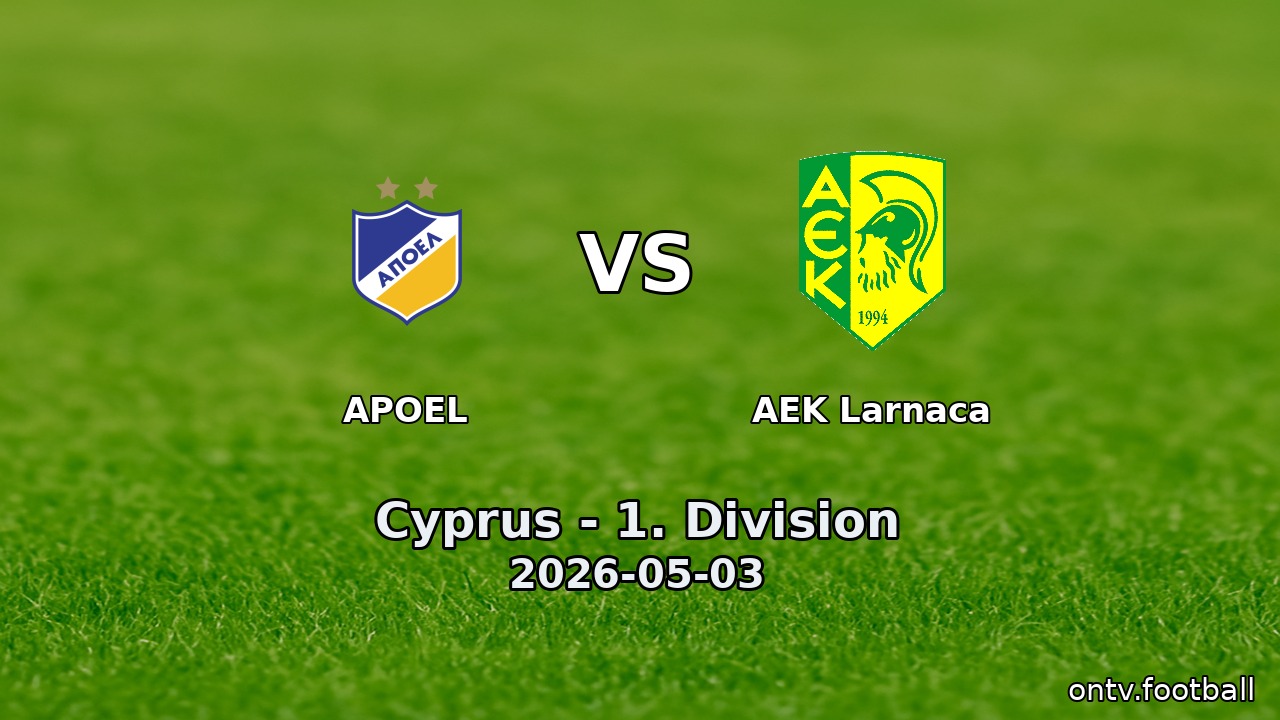 APOEL vs AEK Larnaca
